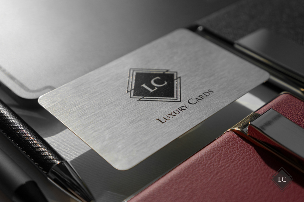 Carti vizita premium metal aluminiu 0.5