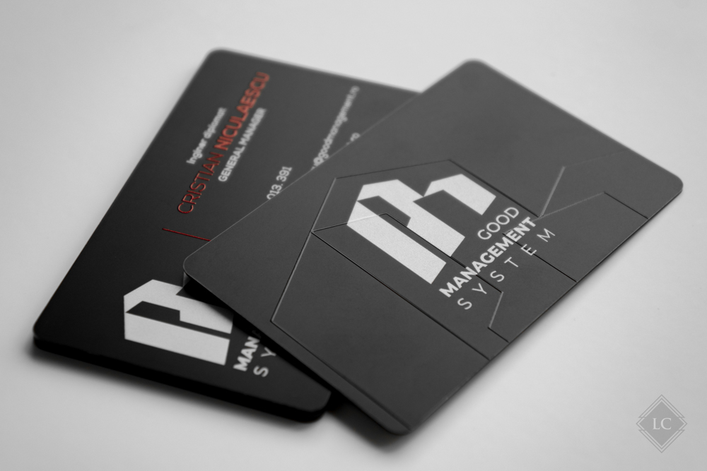 Carti de vizita premium tip card bancar