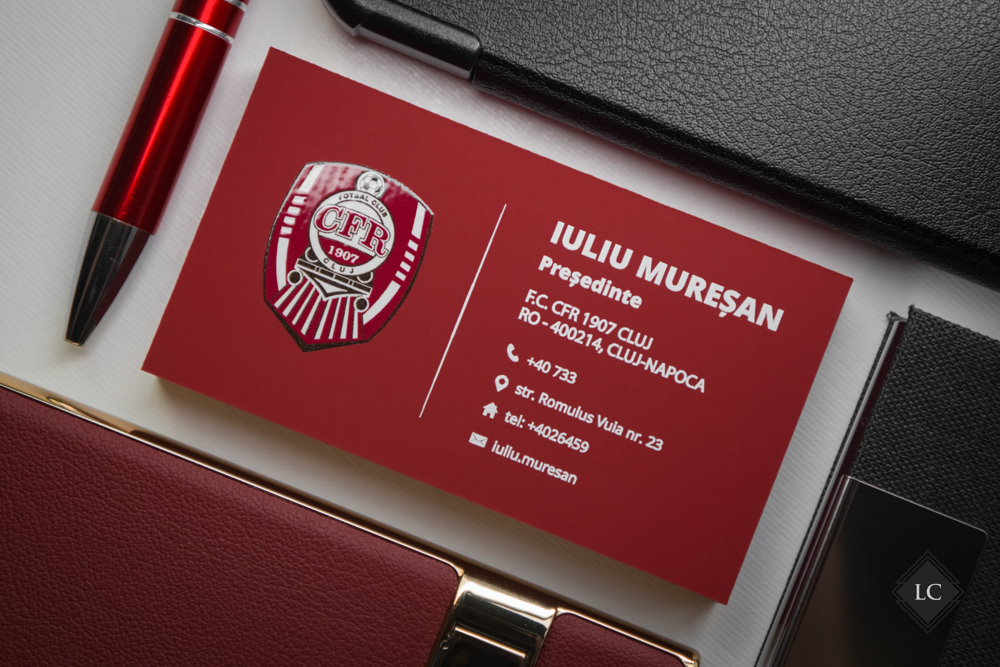 Carti vizita premium club sportiv print UV