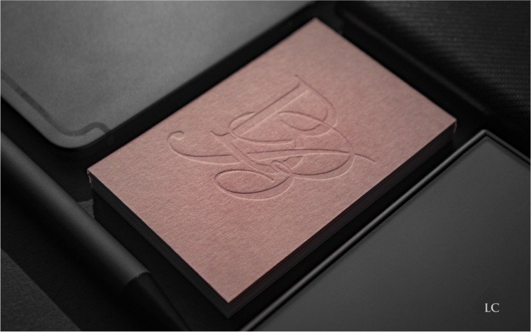 carti de vizita deboss timbru ec